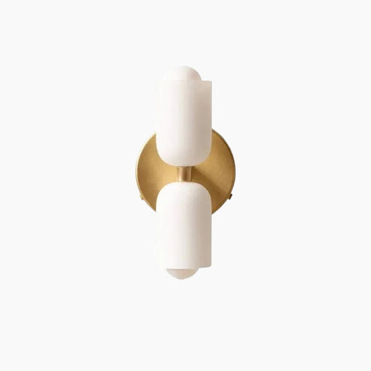 Modern LED Wall Sconce with Dual Up/Down Lighting – Colorful Iron Wall Lamp for Contemporary Home Decor 1