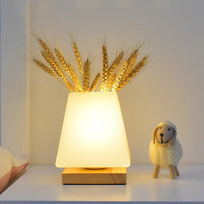 Handmade Flower Design Table Lamp – Eco-Friendly Lighting for Bedroom or Living Room Decor 5