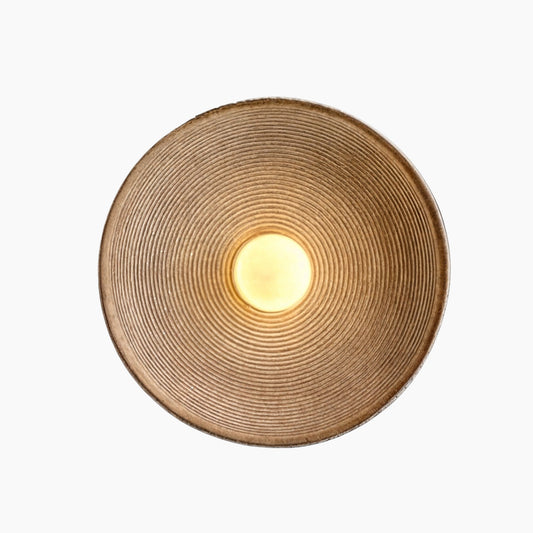 Vintage Style Wall Lamp with Matte Glass Shade and Resin Base – Elegant Wall Lights for Home Décor 1